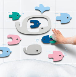 Quut puzzle za kupanje - Kitovi i ribe