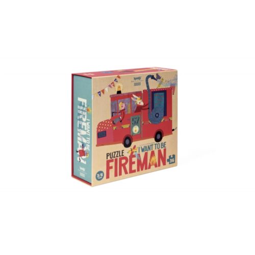 Londji I want to be... fireman - puzzle