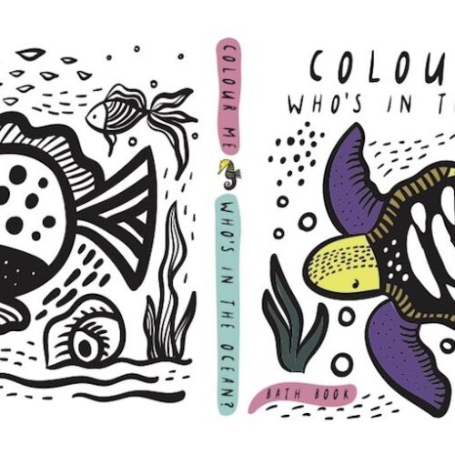 Wee Gallery knjiga za kupanje Color Me -  Ocean