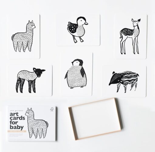 Wee Gallery kartice - Baby Animals